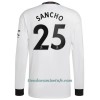 Camiseta de fútbol Manga Larga Manchester United Sancho 25 Segunda Equipación 2022-23 - Hombre